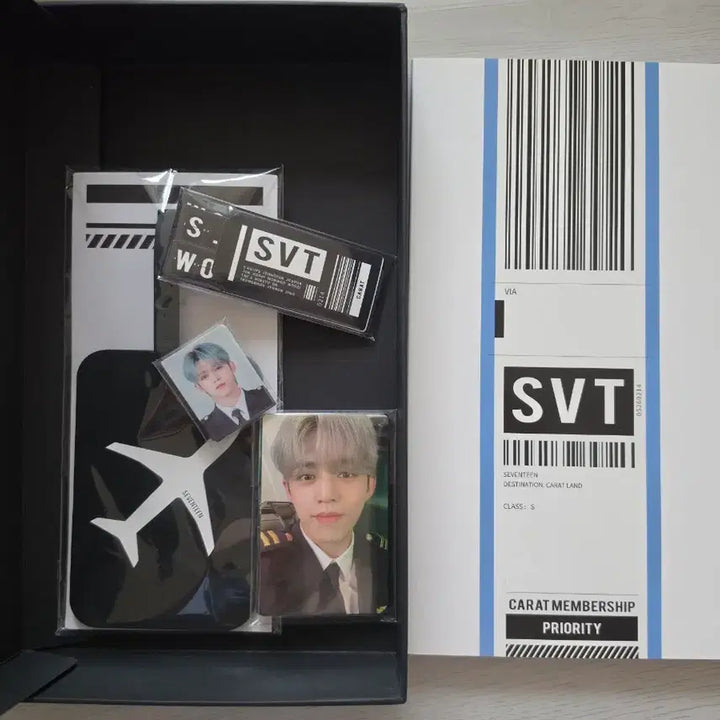 [BUNJANG] SEVENTEEN Airline Membership Kit Photocard / 세븐틴 항공 멤버십 키트