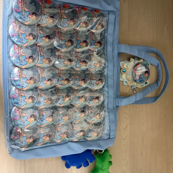 [BUNJANG] Zakamart A3 Ita Bag Sky Blue / 자카마트 A3 이타백