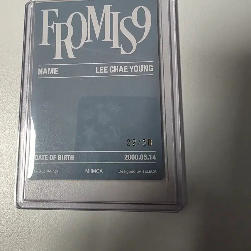 [BUNJANG] fromis_9 Lee Chaeyoung Limited Edition 50 Signed Autograph Photocard / 프로미스나인