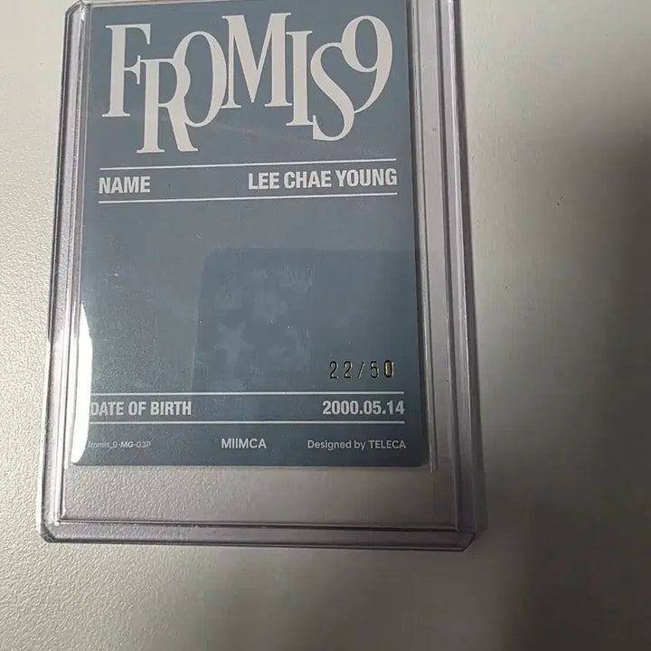 [BUNJANG] fromis_9 Lee Chaeyoung Limited Edition 50 Signed Autograph Photocard / 프로미스나인
