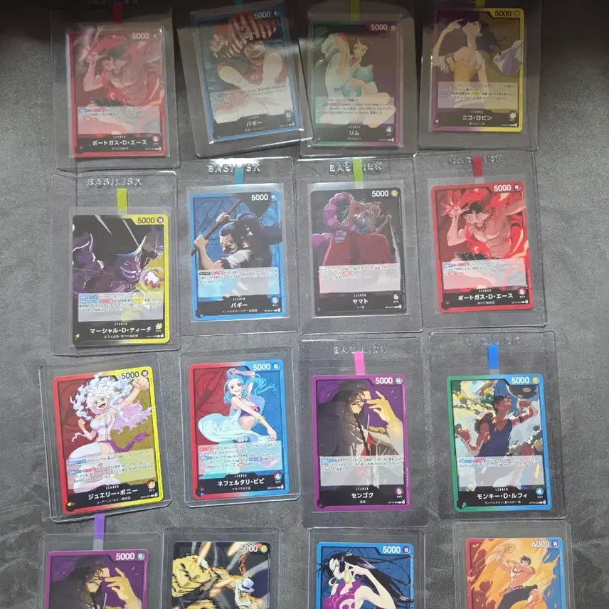 [BUNJANG] One Piece Card Leader Card Set (19 cards) / 원피스카드 리더카드 19장