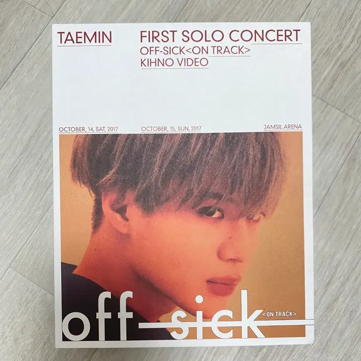 [BUNJANG] SHINee Taemin Solo Concert Off Sick Kino Video / 샤이니 태민 솔로 콘서트 off sick 오프식 키노 키트비디오 판매