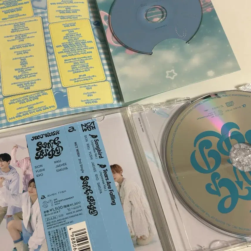 [BUNJANG] NCT WISH Riiku Songbird Japan Group Letter Version Photobook Postcard Photocard Bundle Set / 엔시티위시 리쿠 송버드 일본 단체반 레터버전 포토북 엽서 포카 일괄