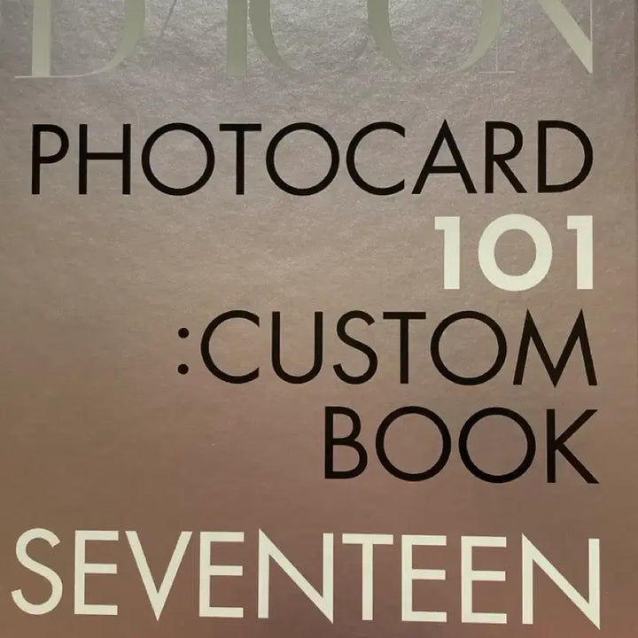 [BUNJANG] Seventeen Dicon Photocard Set (101 pcs) Custom Book / 세븐틴 디아이콘 포카 101장 커스텀북