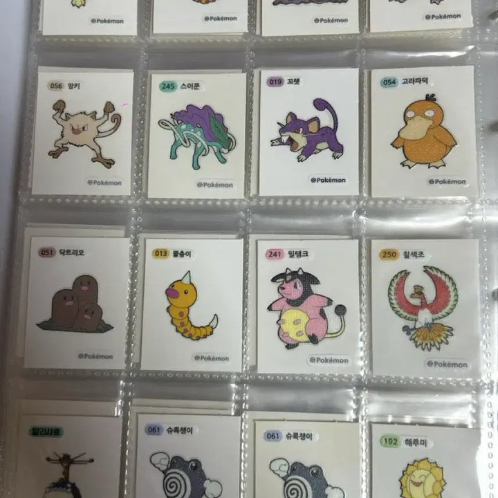 [BUNJANG] Pokemon Stickers Bundle / 포켓몬띠부씰판매 20개에 11000원