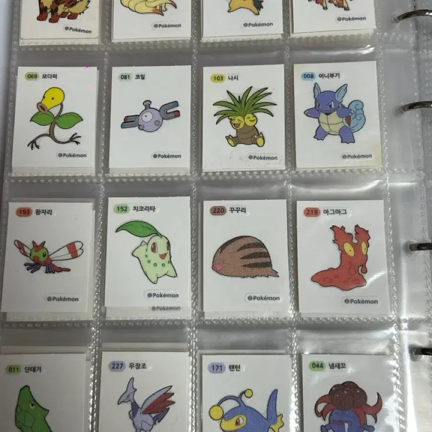 [BUNJANG] Pokemon Stickers Bundle / 포켓몬띠부씰판매 20개에 11000원