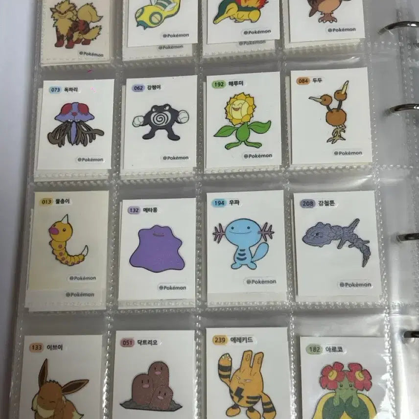 [BUNJANG] Pokemon Stickers Bundle / 포켓몬띠부씰판매 20개에 11000원