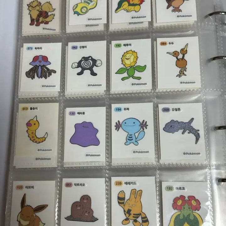 [BUNJANG] Pokemon Stickers Bundle / 포켓몬띠부씰판매 20개에 11000원