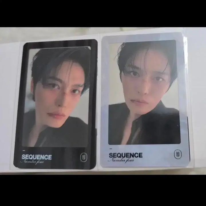 [BUNJANG] Kim Jae Joong Sequence Popup Photocard Bundle / 김재중 시퀀스 팝업 포카 2장 슬리브 2장 일괄
