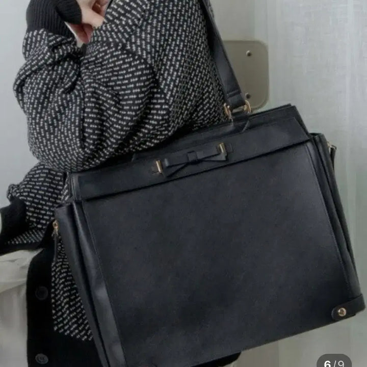 [BUNJANG] Wego A4 Ita Bag Black / Wego A4 이타백 검정색