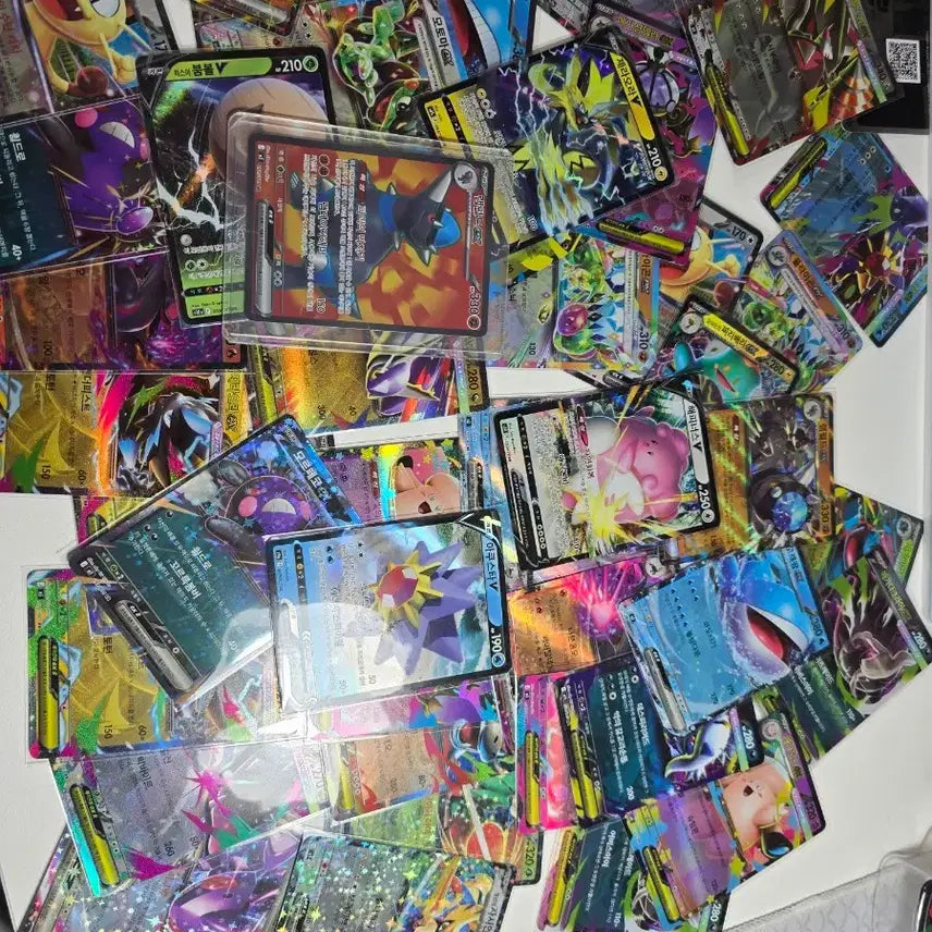 [BUNJANG] Pokemon TCG Cards - 40x EX, 5x V, 1x AR, 2x SR / 포켓몬카드ex40장 v5장 ar1장 sr2장
