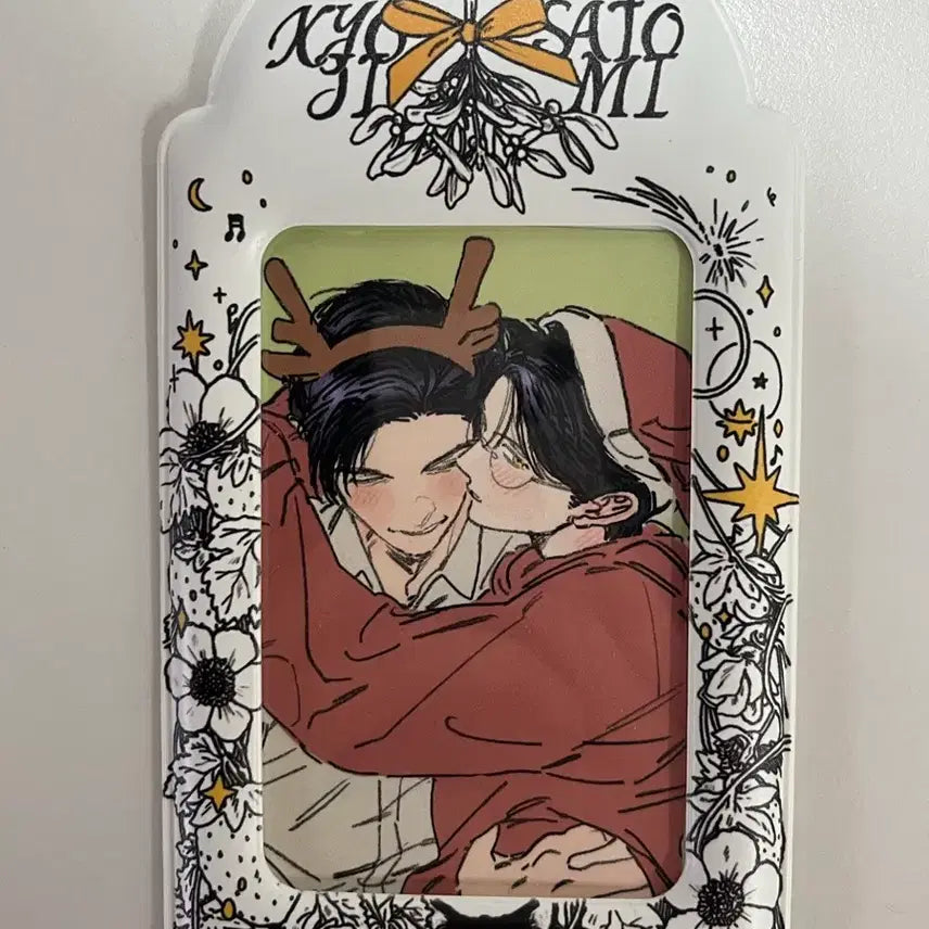 [BUNJANG] Kyosato Christmas Cafe Photocard Holder / 가라오케 가자 파미레스 가자 쿄사토 크리스마스 카페 포토카드 홀더