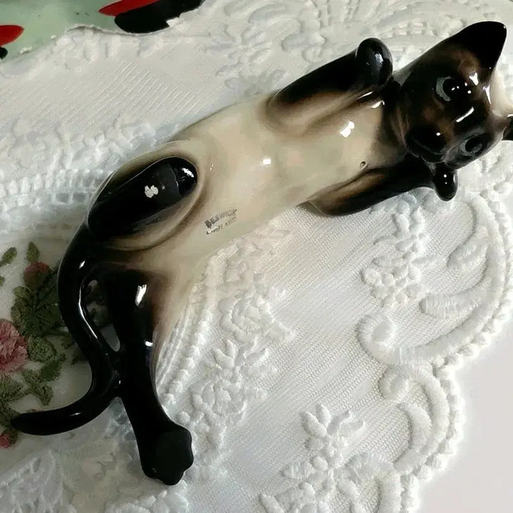 [BUNJANG] Vintage Beswick Siamese Cat Figurine / 컨디션할인Vintage)Beswick Siamese 고양이 도자기