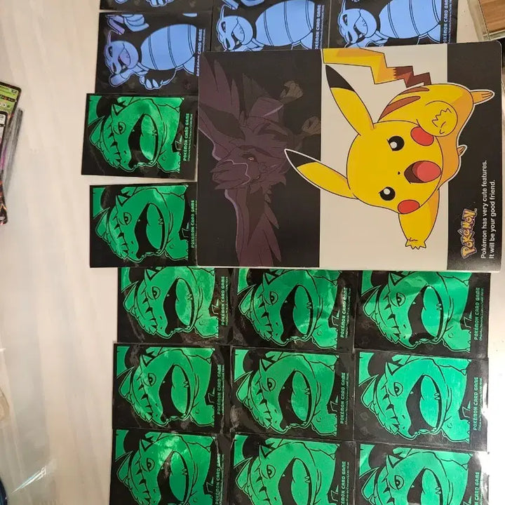 [BUNJANG] Pokemon Card Album and Sleeves Bundle Set / (포켓몬)앨범 및 슬리브 일괄 판매