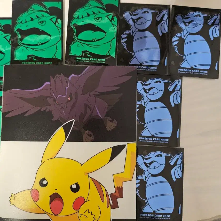 [BUNJANG] Pokemon Card Album and Sleeves Bundle Set / (포켓몬)앨범 및 슬리브 일괄 판매