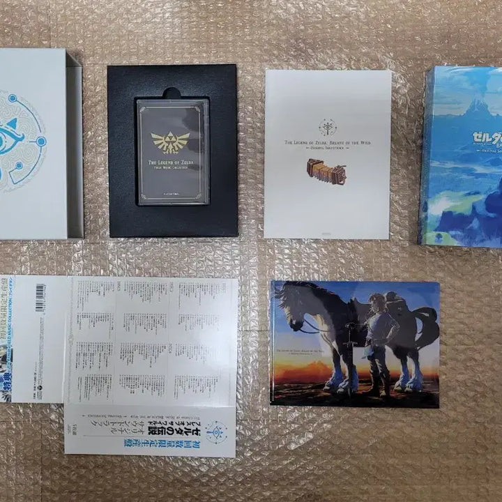 [BUNJANG] The Legend of Zelda: Breath of the Wild OST Limited Edition CD / 젤다의 전설 야생의 숨결 야숨 ost 초회한정판 cd