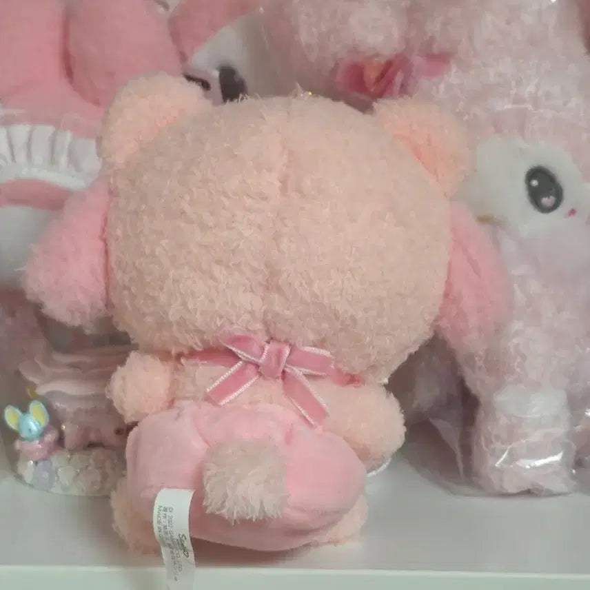 [BUNJANG] Latte Kuma My Melody Mascot Holder Keychain Plush / 라떼쿠마 마이멜로디 마스코트홀더 키링 인형