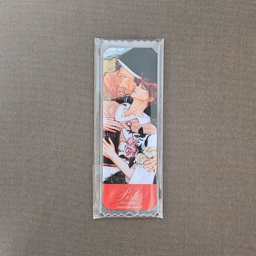 [BUNJANG] Perle Arthur Cherry Manju Acrylic Ticket BL / 펄 Perle 아서 체리만쥬 아크릴 티켓 비엘 BL