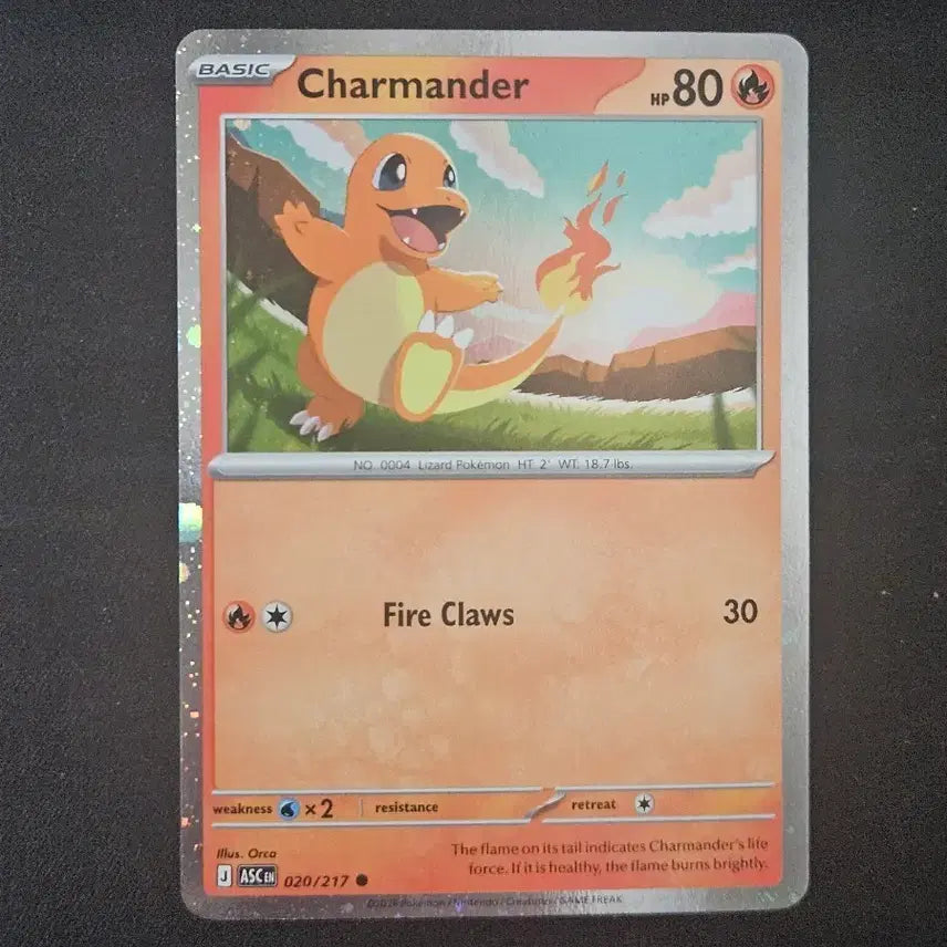 [BUNJANG] Charizard North American Promo Swirl Pokémon Card / 북미 파이리 프로모 스월 포켓몬카드