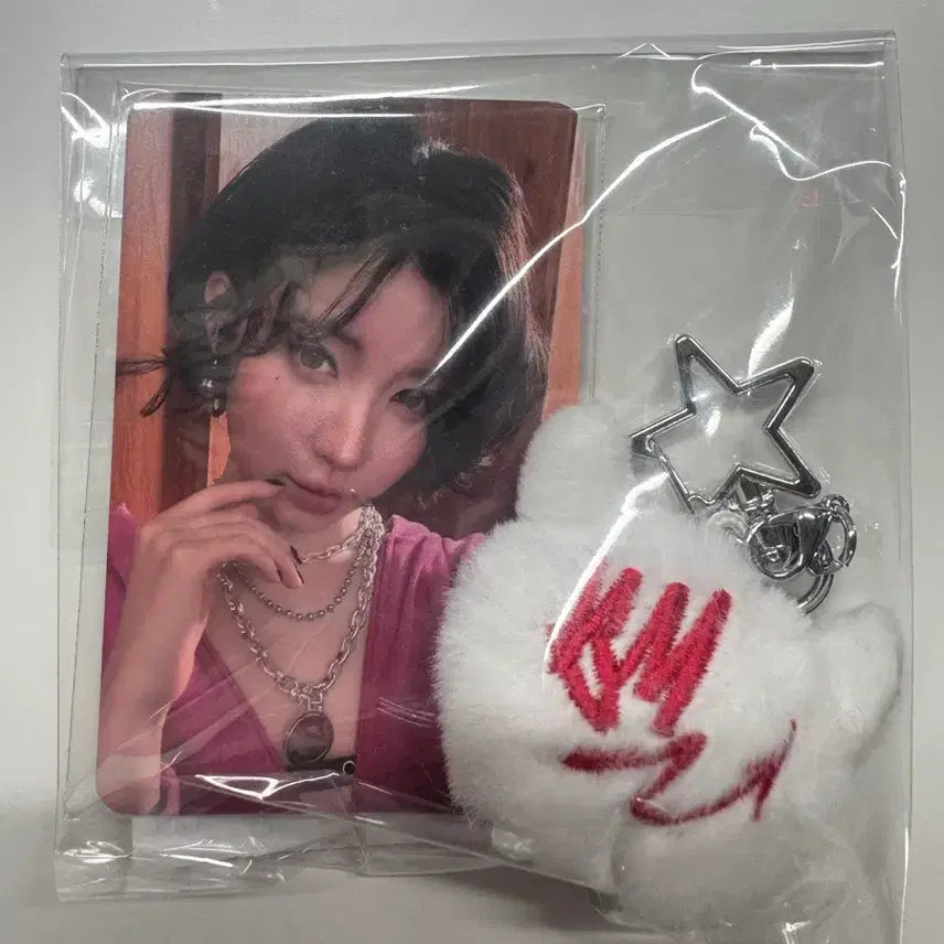 [BUNJANG] BABYMONSTER Concert Plush Keychain Photocard (Sealed) / 베이비몬스터 콘서트 MD 아사 플러쉬 키링 포카 미개봉