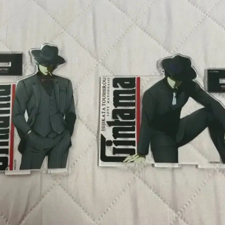 [BUNJANG] Gintama Gintoki Hijikata Mafia Acrylic Stand / 은혼 긴토키 히지카타 마피아 아크릴 스탠드
