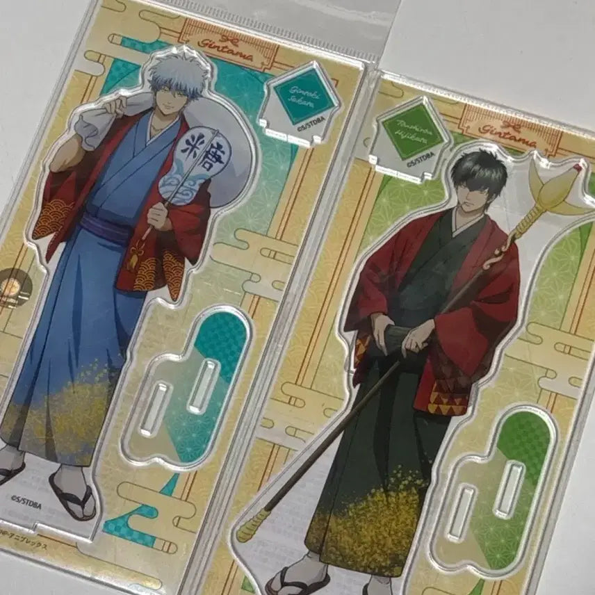 [BUNJANG] Gintama Gintoki Hijikata Acrylic Stand Bundle Set / 은혼 긴토키 히지카타 아크릴 스탠드 일괄