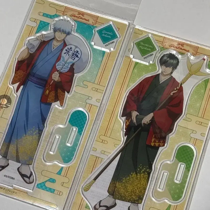 [BUNJANG] Gintama Gintoki Hijikata Acrylic Stand Bundle Set / 은혼 긴토키 히지카타 아크릴 스탠드 일괄