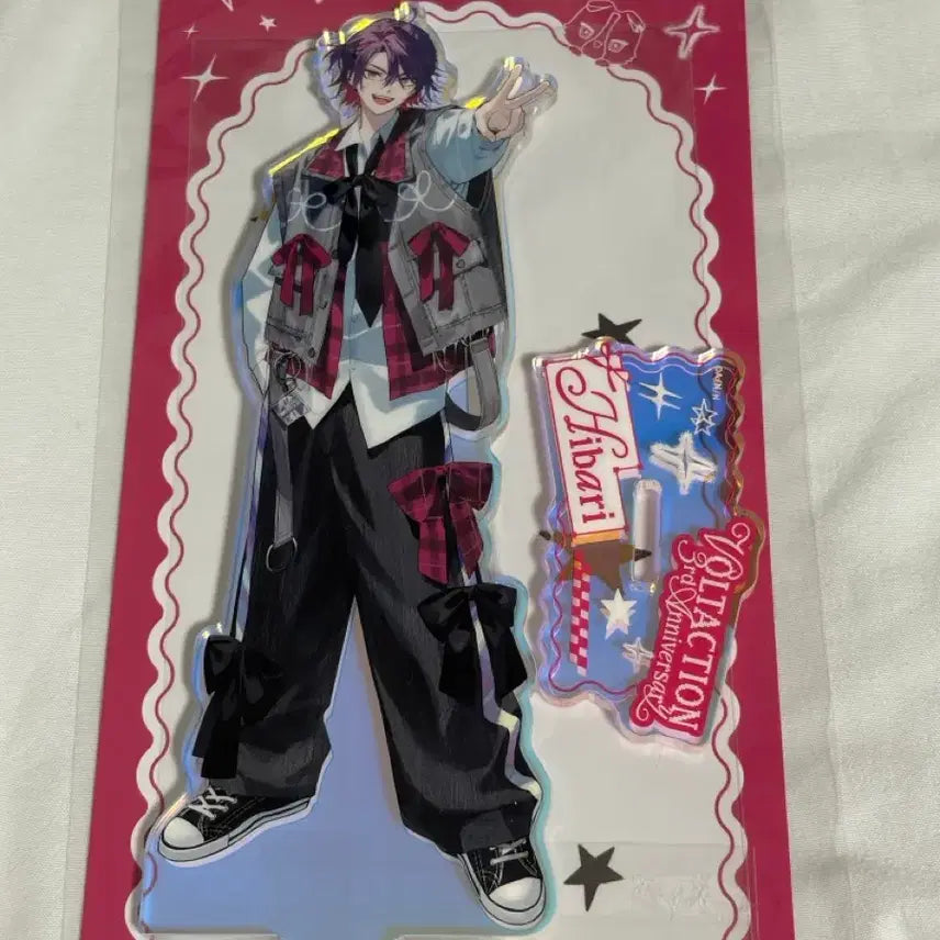 [BUNJANG] Watarai Hibari 3rd Anniversary Acrylic Stand / 와타라이 히바리 3주년 아크릴 스탠드