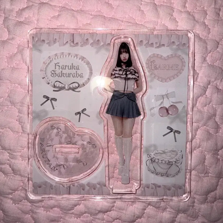 [BUNJANG] Cutestreet Custo Sakuraba Haruka Larme Acrylic Stand / 큐티스트리트 큐스토 사쿠라바 하루카 라르므 아크릴 스탠드