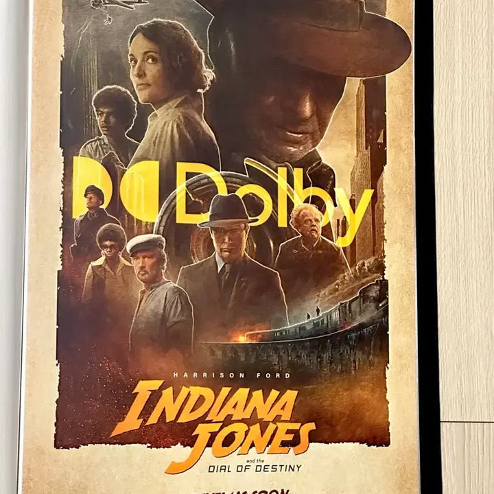 [BUNJANG] Indiana Jones Dolby Cinema Limited Edition A3 Poster / [초희귀한정판]영화 인디아나존스 돌비 포스터(A3)DOLBY