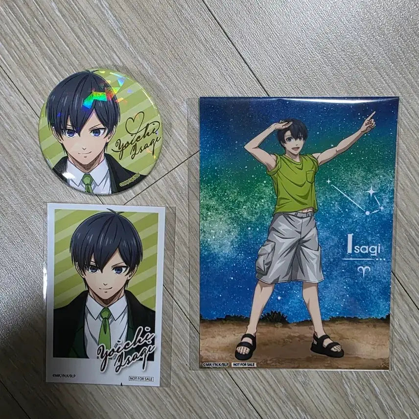 [BUNJANG] Isagi Yoichi Blue Lock Pop-Up Bundle Set / 블루록 팝업 이사기 요이치 굿즈 일괄