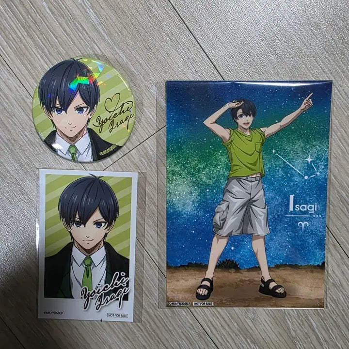 [BUNJANG] Isagi Yoichi Blue Lock Pop-Up Bundle Set / 블루록 팝업 이사기 요이치 굿즈 일괄