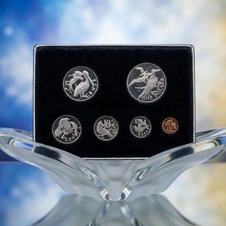[BUNJANG] British Virgin Islands 6-Coin Proof Set / 귀한 기념 은화민트 세트 영국령 버진아일랜드 기념 6종 은화 주화세트