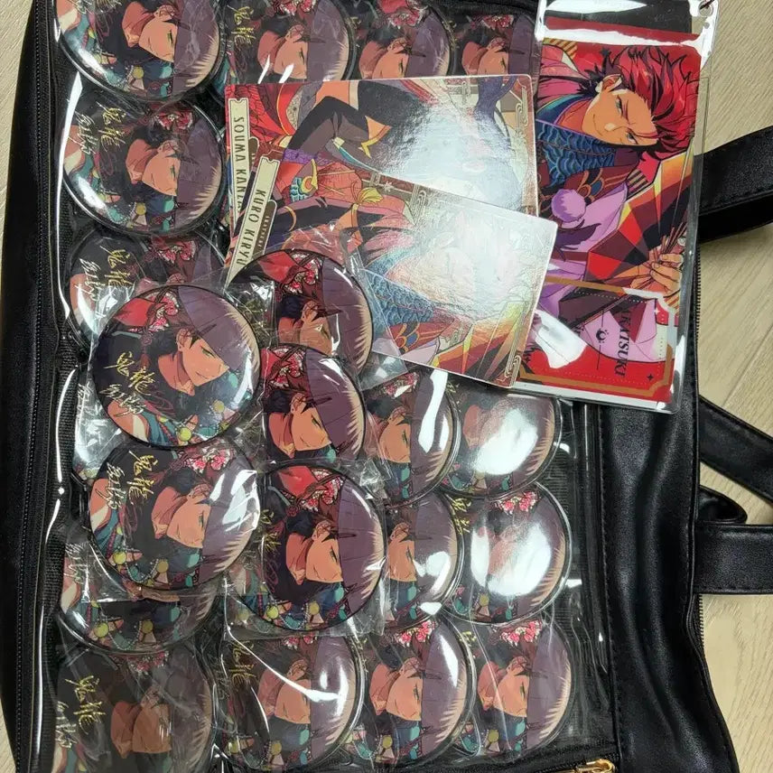 [BUNJANG] Ensemble Stars! Kagehira Mika Itabag Set / 앙스타 앙상블스타즈 홍월 키류 쿠로 이타백 세트