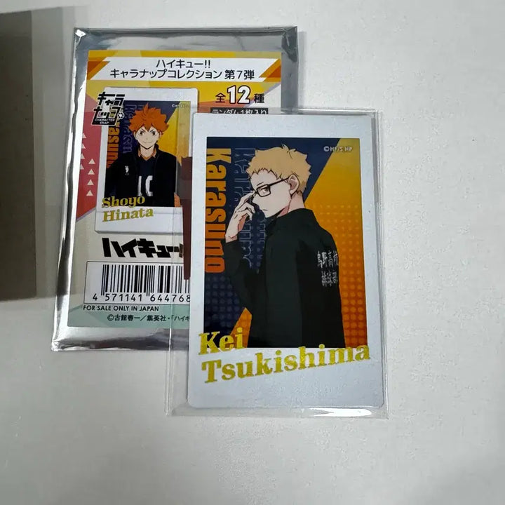 [BUNJANG] Haikyuu!! Tsukishima Kei CharaNap Snap Photocard / 급처 하이큐 츠키시마 케이 폴라 캬라냅 스냅 포카 사진 폴라로이드 츳키