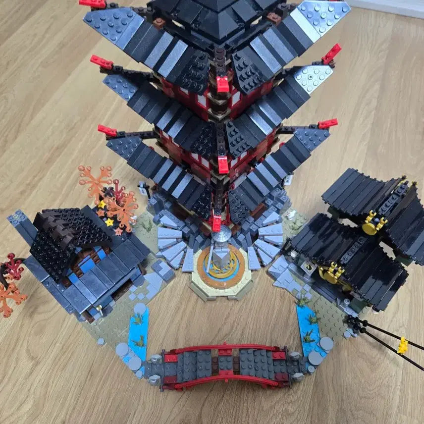 [BUNJANG] LEGO Compatible Ninjago Airjitzu Temple Building Set / 레고 호환 닌자고 에어짓주 사원 판매합니다