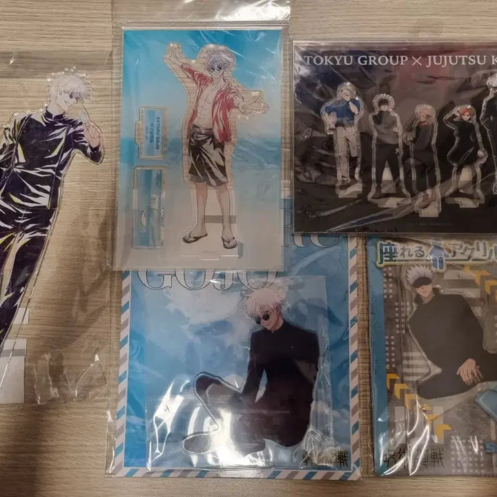 [BUNJANG] Jujutsu Kaisen Satoru Gojo Acrylic Stand Bundle Set / 최강 고죠 사토루 아크릴 일괄판매