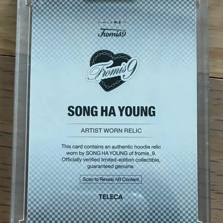 [BUNJANG] fromis_9 Song Hayoung Terruca Relic Hoodie / 프로미스나인 테레카 송하영 렐릭 후디