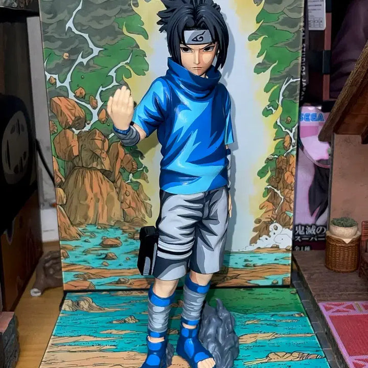 [BUNJANG] Sasuke Uchiha Figure Repaint (OEM) / 사스케피규어 리페인트(oem)