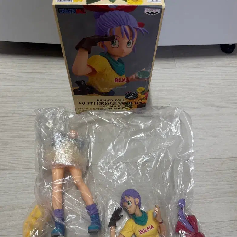 [BUNJANG] Dragon Ball Bandai Glitter Glamours Bulma Figure / 드래곤볼 반다이 글리터 글래머스 부르마 피규어