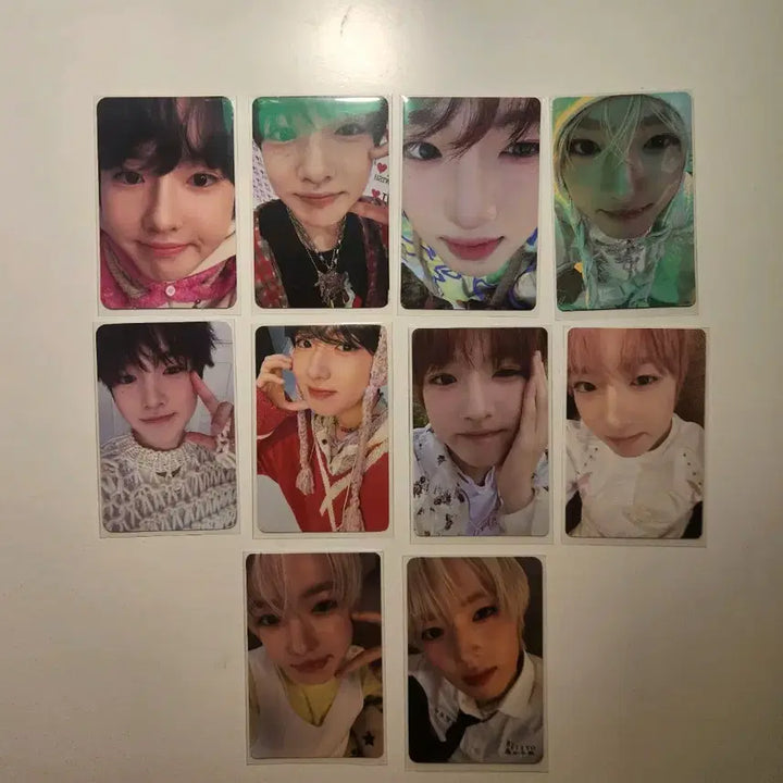 [BUNJANG] NCT WISH Sakuya Bundle Set Photocards (10 pcs) / 엔시티위시 사쿠야 포카 10장 일괄