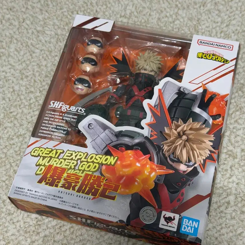 [BUNJANG] My Hero Academia Katsuki Bakugo SHF Figure / [새상품] 히로아카 바쿠고 shf 피규어