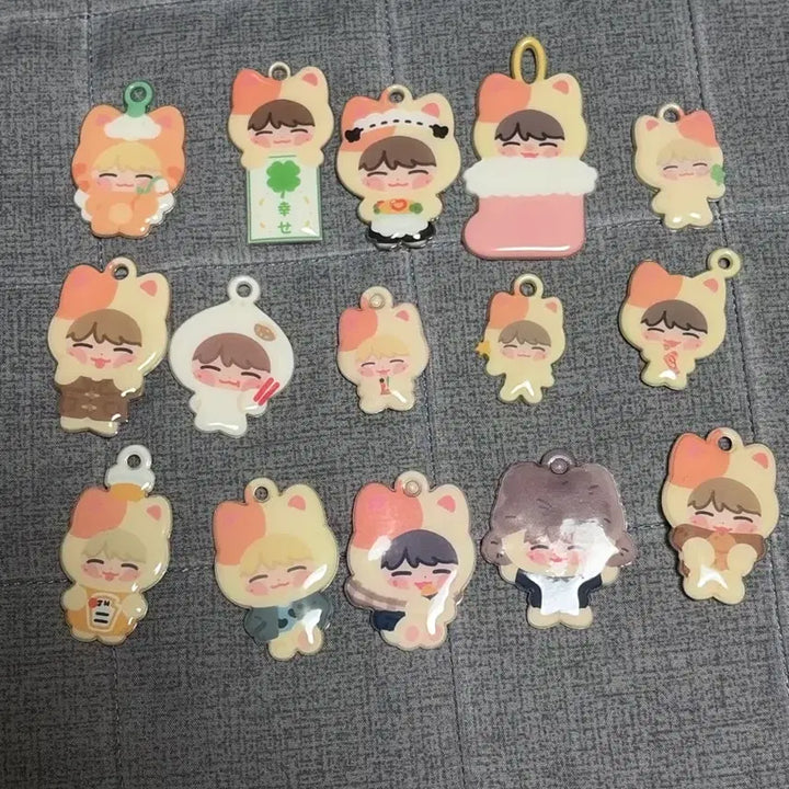 [BUNJANG] NCT Jaehyun Danim Cheezy Jaen Squishy Keyring / 엔시티 재현 다님 말랑키링 치즈잰