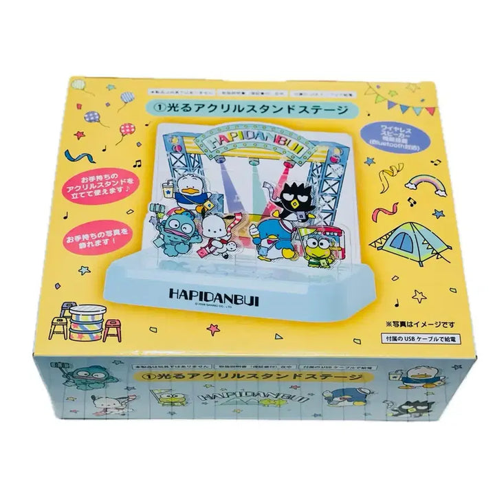 [BUNJANG] Sanrio Pochacco &amp; Hangyodon Speaker Light Acrylic Stand / 산리오 라이트, 스피커기능 아크릴 스탠드 포차코 한교동 하피단부이 쿠지