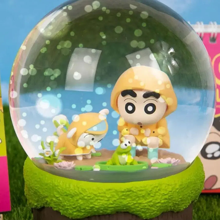[BUNJANG] Crayon Shin-chan Rain Waterball Snow Globe / 짱구 레인 워터볼 짱구 스노우볼