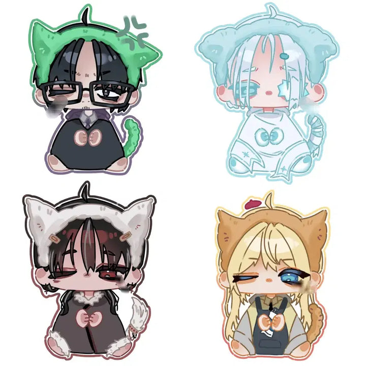 [BUNJANG] Chibi Cat Custom Illustration Commission / 꼬마 고양이 (고정틀) 커미션