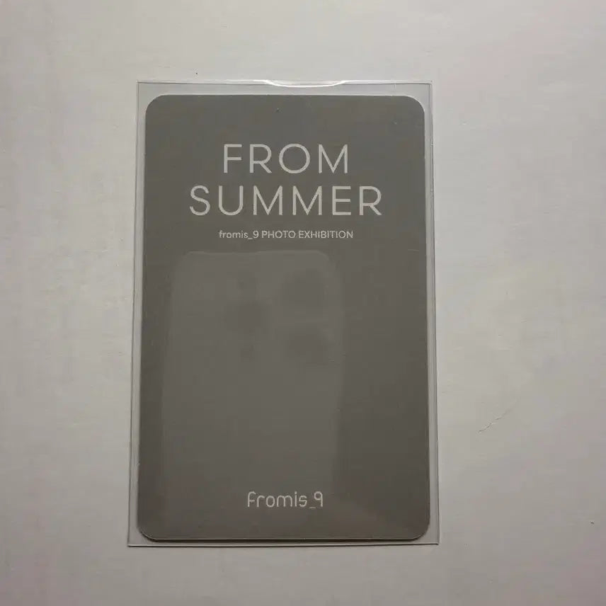 [BUNJANG] fromis_9 Jiwon Anorak Photocard / 프로미스나인 박지원 아노락 포카