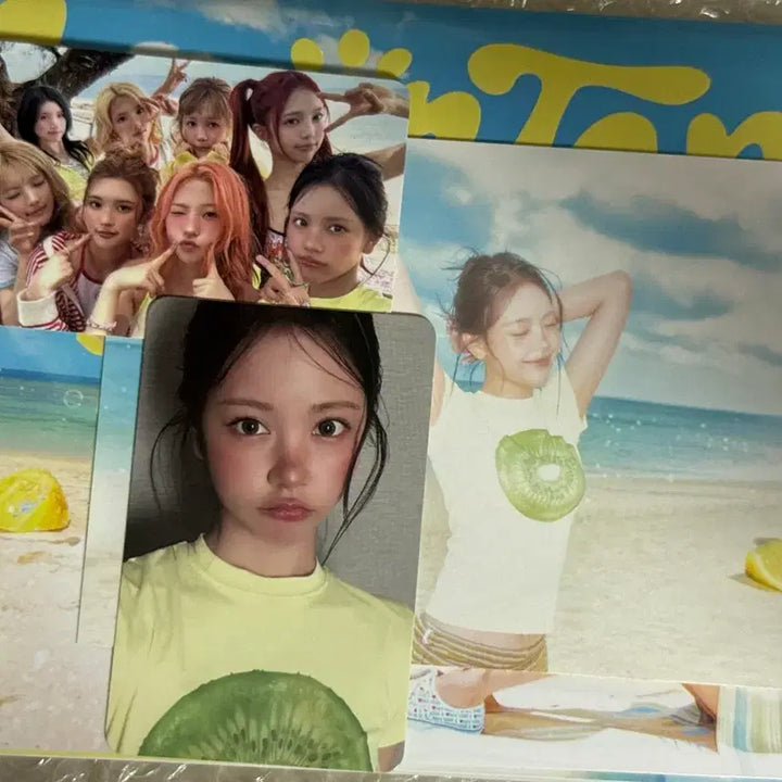 [BUNJANG] Hatsune Miku Lemon Tank Photobook Album Carmen Photocard Set / 하츠투하츠 하투하 레몬탱 포토북 앨범 카르멘 포카 앨포 엽서