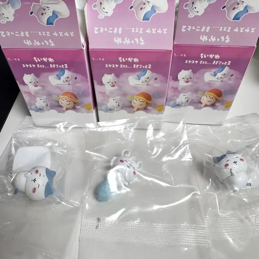 [BUNJANG] Cheekawa Sleepy Series 2 Unsealed Plush / 먼작귀 치이카와 스야스야2탄 (미개봉)