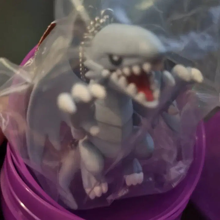 [BUNJANG] Yu-Gi-Oh! Petit Mascot Vol. 1 Blue-Eyes White Dragon Keyring / 유희왕 쁘띠 마스코트 1탄 푸른눈의백룡 미개봉 가샤폰 키링